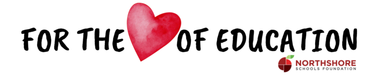 For the love of education logo