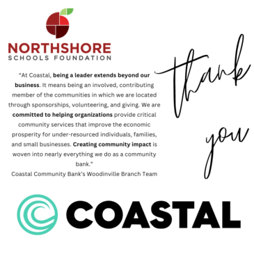 Coastal Community Bank Northshore Schools Foundation 